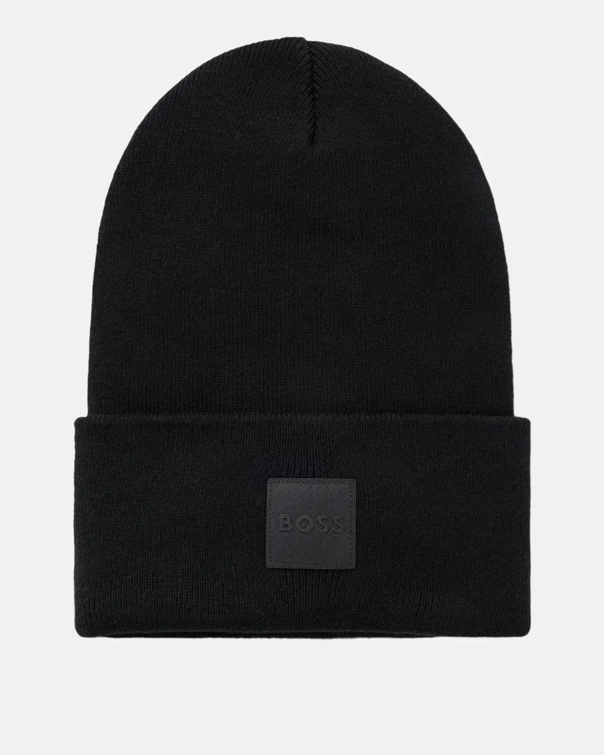 BOSS FANTASTICO COTTON BEANIE BLACK