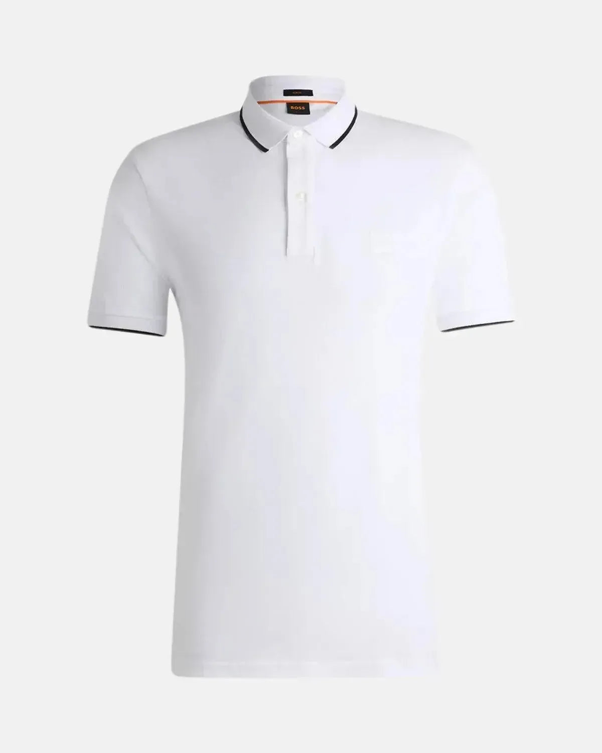 BOSS PASSERTIP POLO SHIRT WHITE